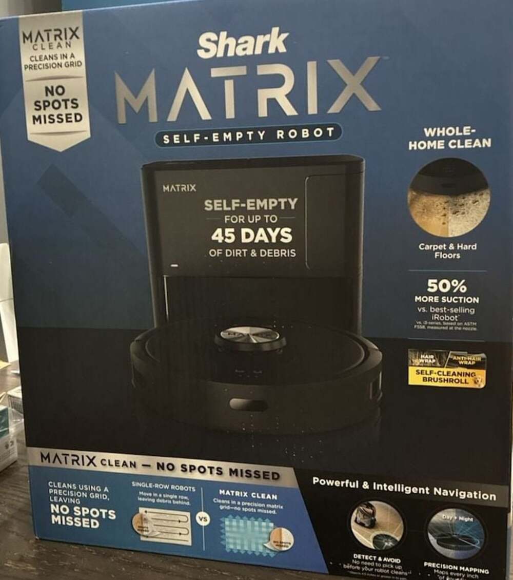 Shark Matrix Self-Empty Robot Vacuum